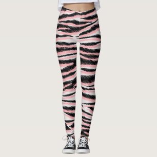 Legging Abstrato animal Pele sem costura Impressão