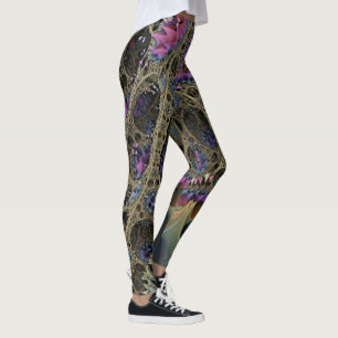 Legging Abstrato ART - MUNDO DE FANTASIA FLORAL
