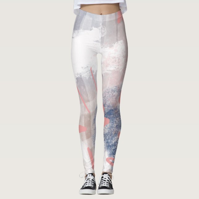Legging Abstrato Art Original Modern (Frente)