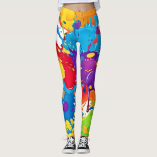 Legging Abstrato Art Splash