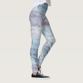 Legging Abstrato Artístico Psicodélico Explosão de Cor Opa