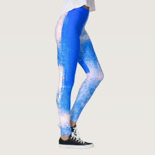 Legging Abstrato Azul