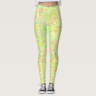 Legging Abstrato Blobs Funky