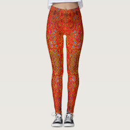 Legging Abstrato brilhar belas amostras