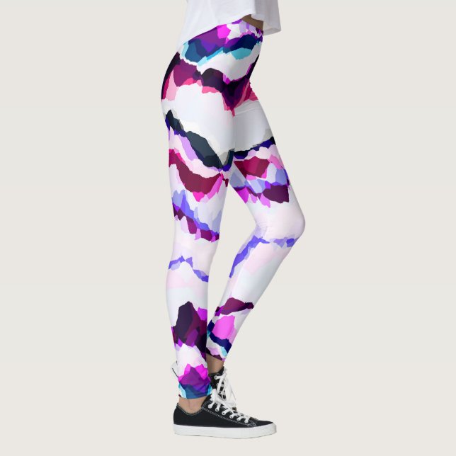 Legging Abstrato colorido (Direita)
