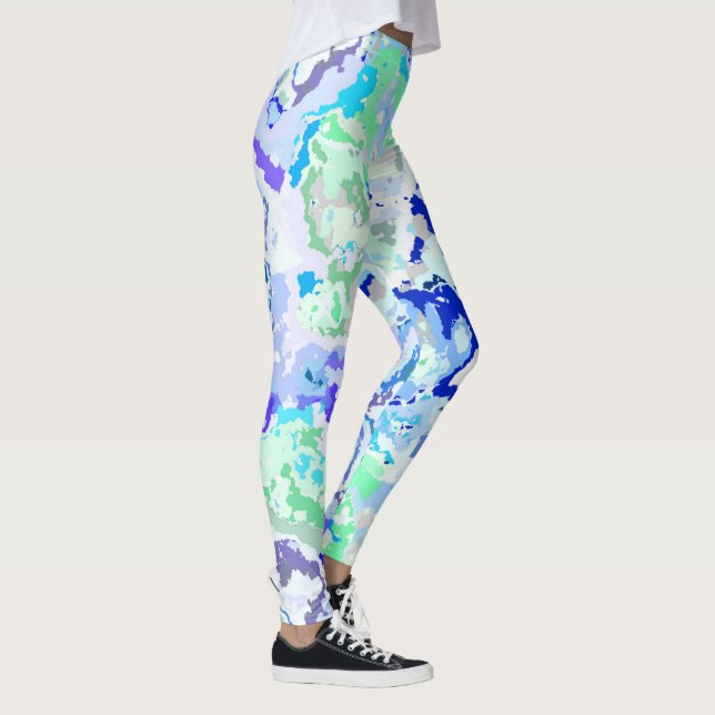Legging Abstrato colorido (Direita)