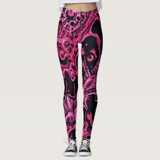 Legging Abstrato com padrão