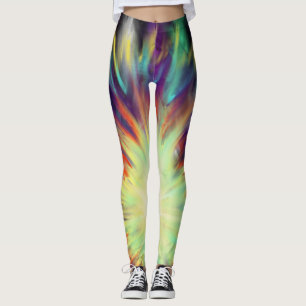 Legging Abstrato cor preta