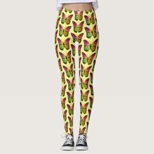 LEGGING ABSTRATO DE BOTÃO