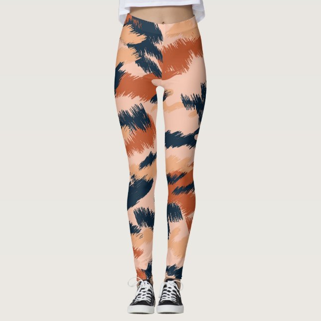 Legging Abstrato de Camuflagem: Papel de parede sem costur (Frente)