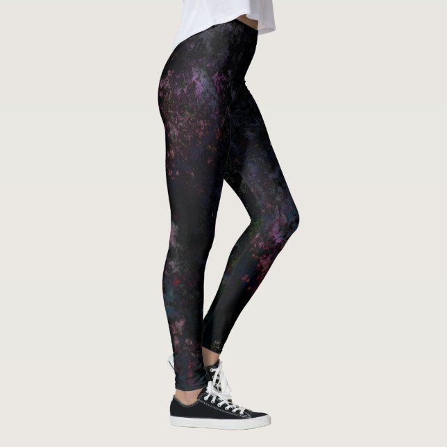 Legging Abstrato de espaço (Direita)