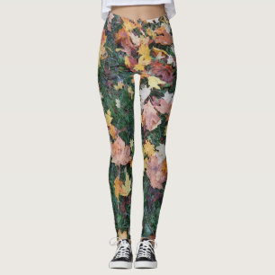 Legging Abstrato de pernas retrorreflectoras modernas Eleg