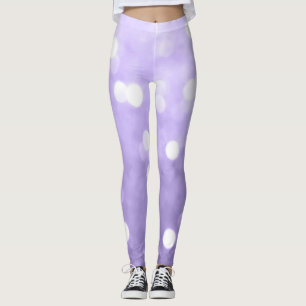 Legging Abstrato de pincelado roxo ultra violeta