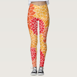 Legging Abstrato de Primavera