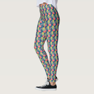 Legging Abstrato Funky Colorful