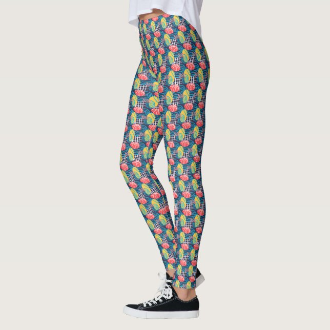 Legging Abstrato Funky Colorful (Esquerda)