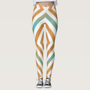 Legging Abstrato Geométrico Square Design