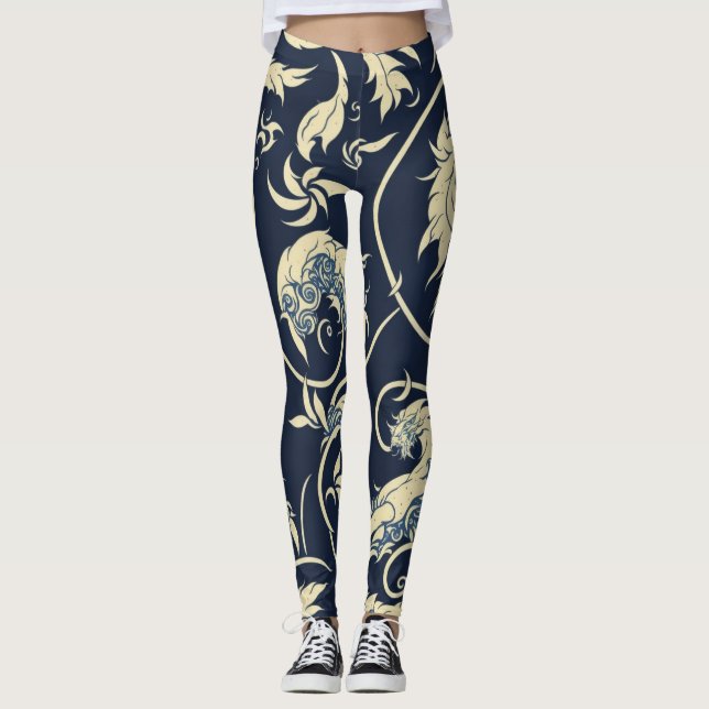 Legging abstrato li (Frente)