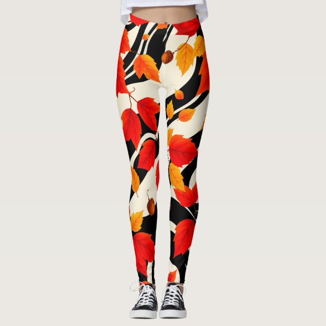 Legging Abstrato minimalista (Frente)