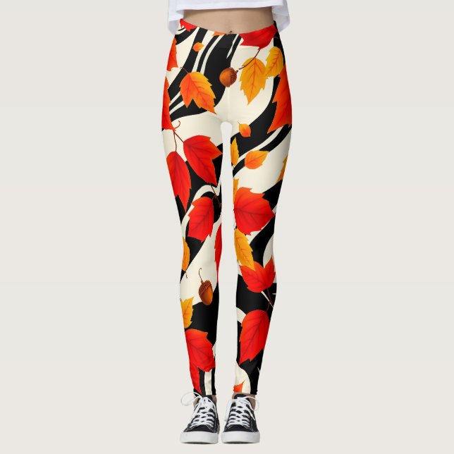 Legging Abstrato minimalista (Frente)