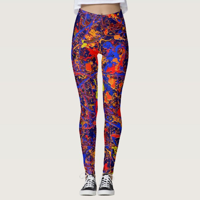 Legging Abstrato nº 737 (Frente)