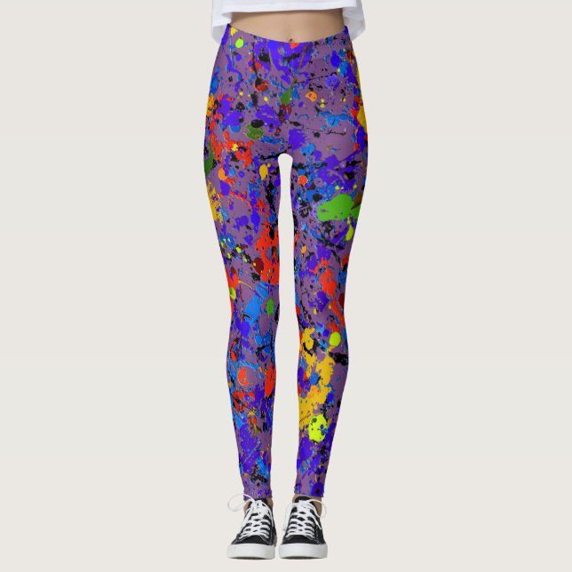 Legging Abstrato nº 902 (Frente)