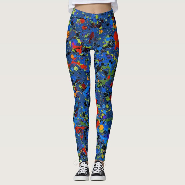 Legging Abstrato nº 913 (Frente)