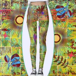 Legging Abstrato Nature Art