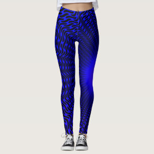Legging Abstrato Neon Light Geométrico Starry Design