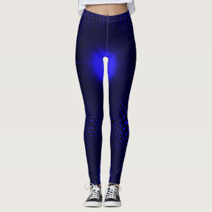 Legging Abstrato Neon Light Geométrico Starry Design