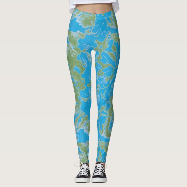 Legging Abstrato Paint (Frente)