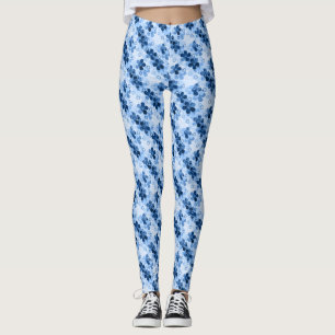 Legging Abstrato para crianças flores bonitinhas de desenh