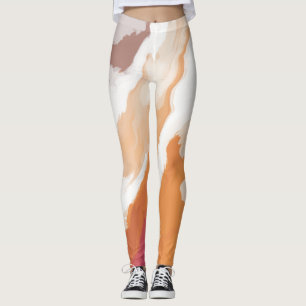Legging Abstrato Pastel Paint Ginger Foam Edition