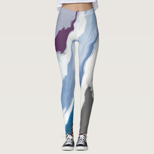 Legging Abstrato Pastel Paint Mountain Edition (Frente)