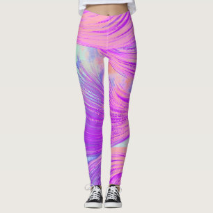 Legging abstrato Phoenix Feather