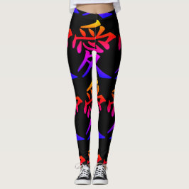 Legging Abstrato Rainbow