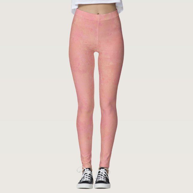 Legging Abstrato Rosa (Frente)