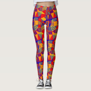 Legging Abstrato segmentado 070717 - Cores 01