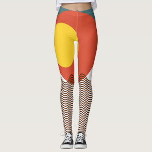 Legging Abstrato Sundown