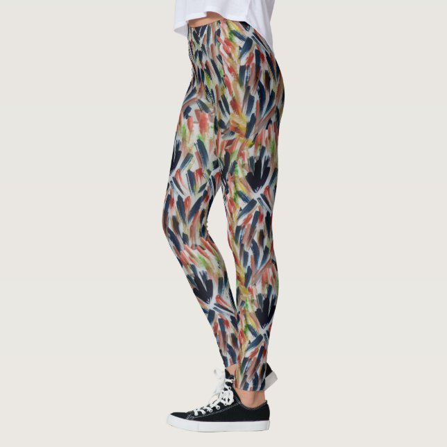 Legging Abstrato Watercolor Art (Esquerda)