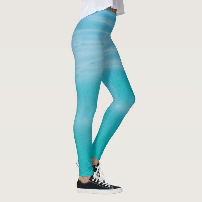 Legging Abstrato | Zazzle_Growth. (Direita)