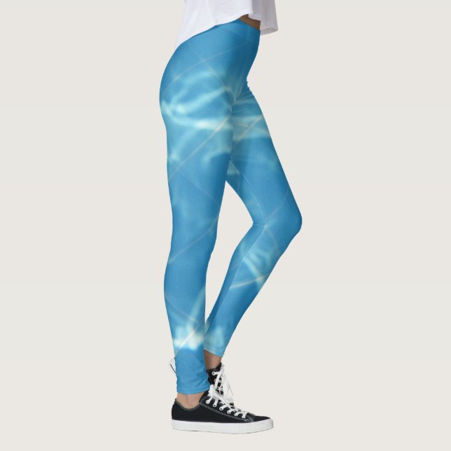 Legging Abstrato | Zazzle_Growth. (Direita)