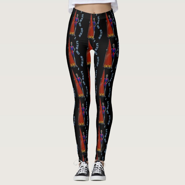 Legging Ação de alienígena: Surfer (Frente)