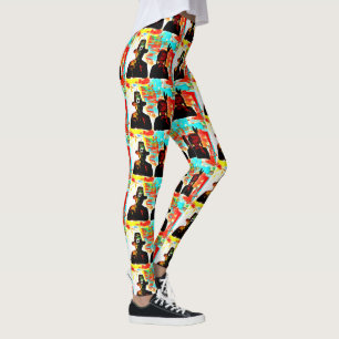 Legging Ação de Graças da Arte Moderna