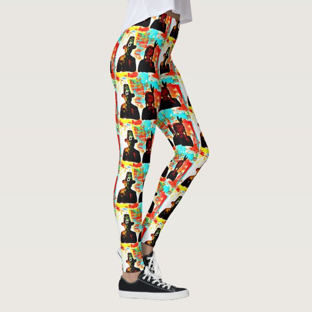 Legging Ação de Graças da Arte Moderna (Direita)