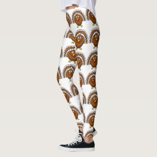 Legging Acção de graças bonito Turquia