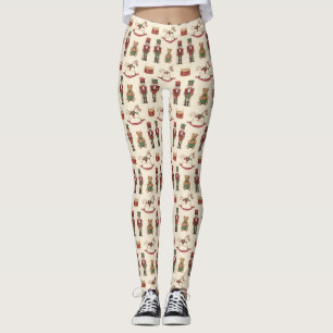 Legging Acrilicos Nostálgicos da Loja de Brinquedos Clássi