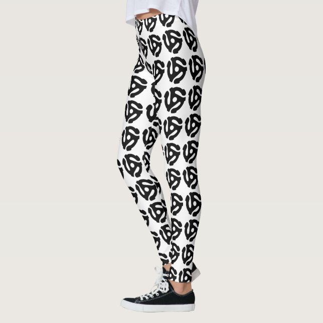 Legging adaptador de inserção de eixo spider para vinil 7  (Esquerda)