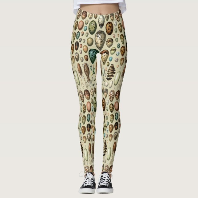 Legging Adolphe Millot Academia Sombria Ovos de Pássaros V (Frente)