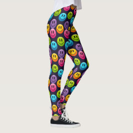 Legging "Adorable Smile Emoji Pattern Collection"